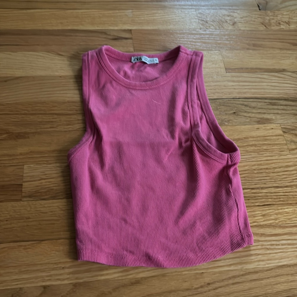 ZARA cropped tank top